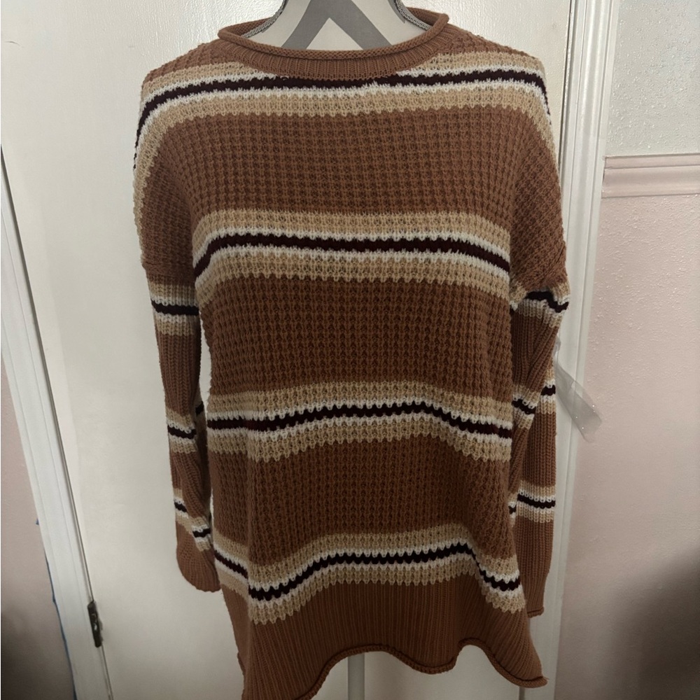 Striped Brown Sweater